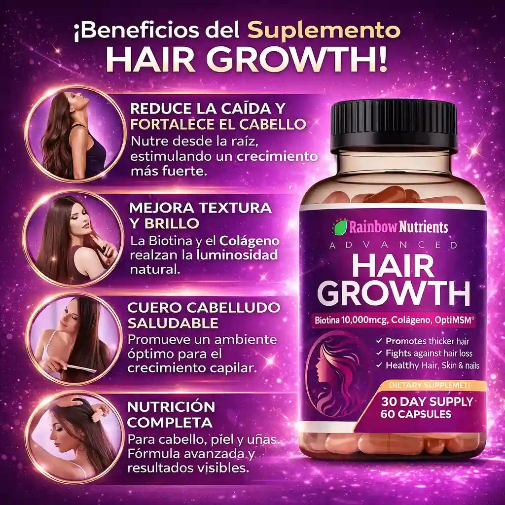 Hair Growth - Crecimiento Capilar 2x1
