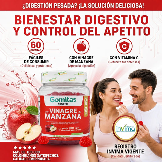 Gomitas - Vinagre de manzana
