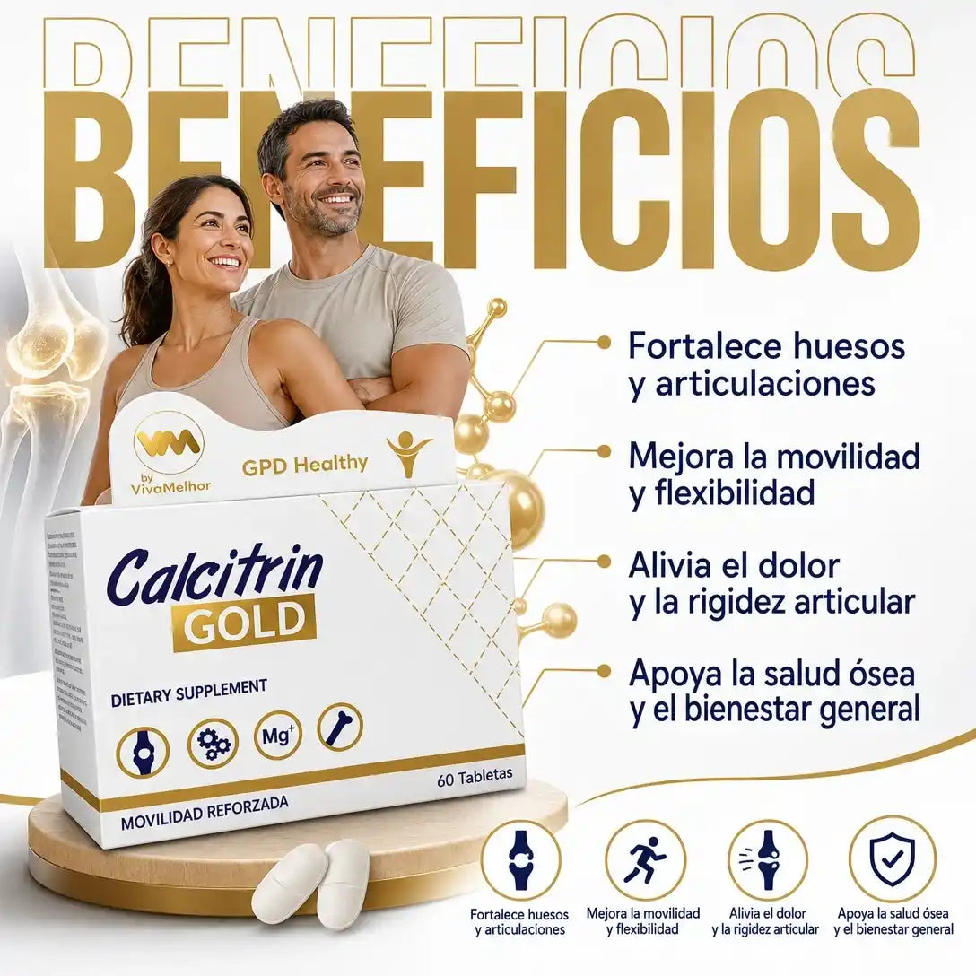 Calcitrin gold