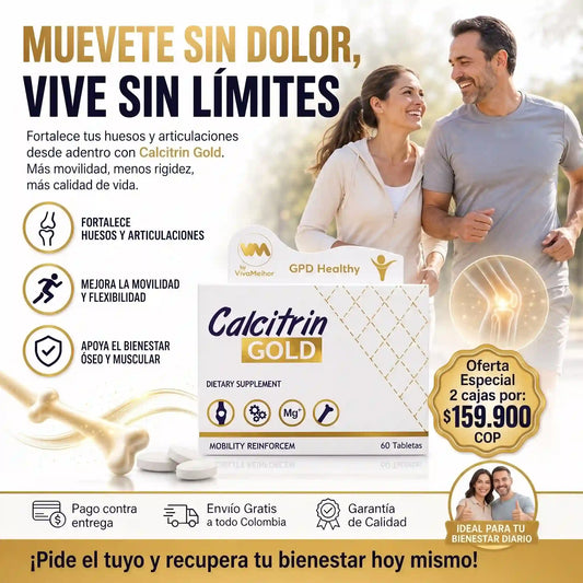 Calcitrin gold